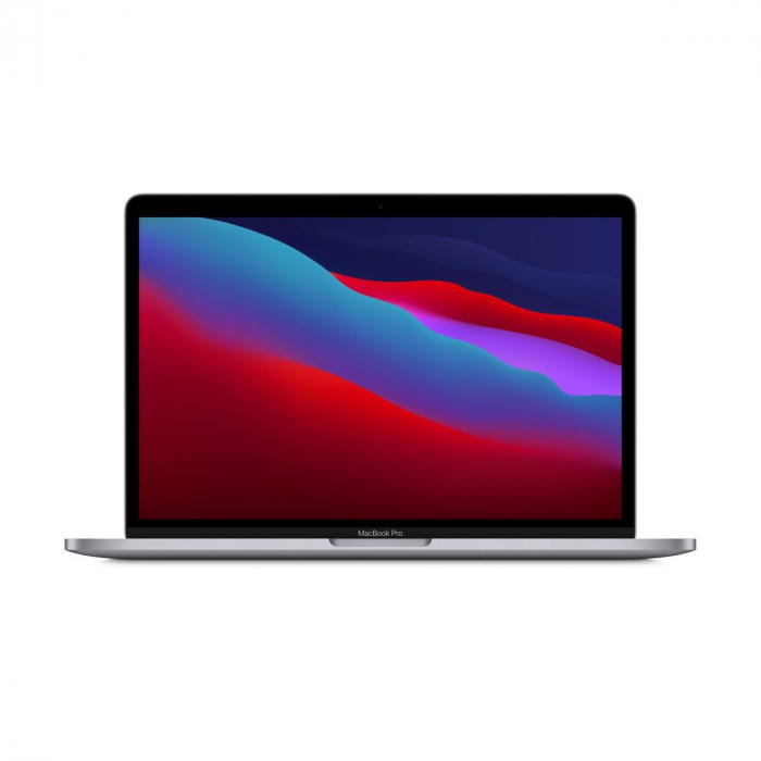 MacBook Pro 13.3", procesor Apple M1, 8 nuclee CPU si 8 nuclee GPU, 8GB, 256GB SSD, Space Grey, INT KB [1]