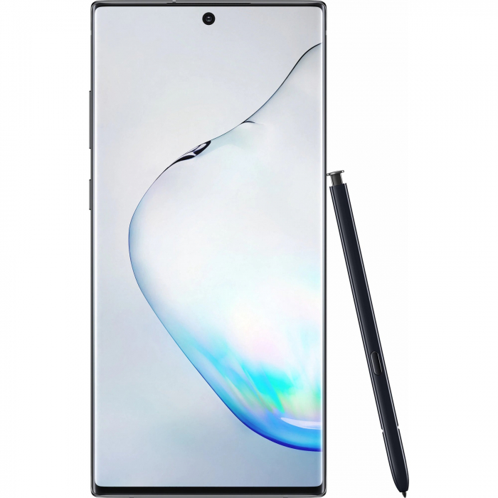 Resigilat - Telefon SAMSUNG Galaxy Note 10+, 6.8", 256GB, 12GB RAM, Dual SIM, 4G, Aura Black [1]