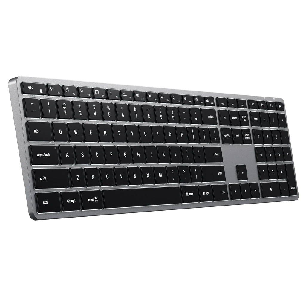 Tastatura Wireless Satechi Slim X3, Bluetooth, Space Grey [4]
