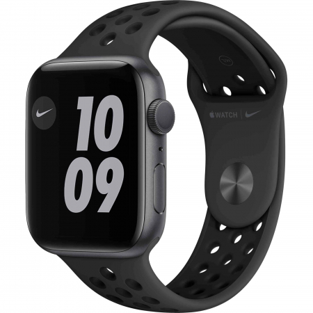 Apple Watch Nike 6, 44mm, GPS, Carcasa Space Gray Aluminium, Anthracite/Black Nike Sport Band [1]