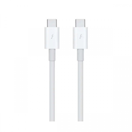 Cablu de date Apple Thunderbolt 3 (USB-C), 0.8 m, Alb, mq4h2zm/a [2]