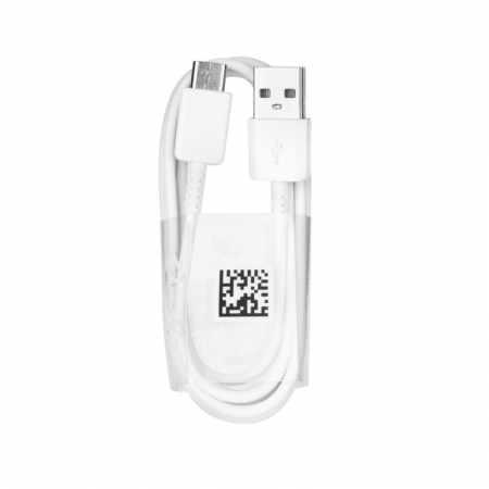 Cablu de date original Samsung USB la Type-C, 1.5m, Alb, Bulk, EP-DW700CWE [2]