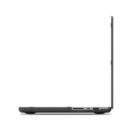 Carcasa de protectie Next One pentru MacBook Pro 14” (2021), Smoke Black [6]