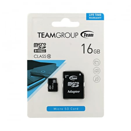 Card de memorie clasa 10, micro SD cu adaptor SD, Blister (8/16/32/64/128GB) [2]