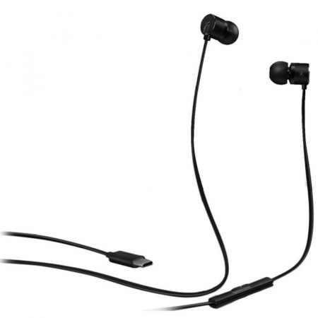 Casti cu microfon In-Ear OnePlus 7 Pro, Bullets BE02T, USB Type-C, Negru, Blister [1]
