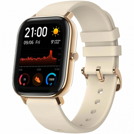 Ceas Smartwatch Amazfit GTS, Desert Gold [1]