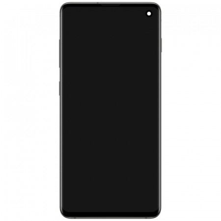 Display cu Touchscreen si Rama Neagra (Prism Black) Samsung Galaxy S10 (G973) [1]