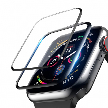 Folie de sticla Next One Clear pentru Apple Watch, 38 mm, Aplicator inclus [0]
