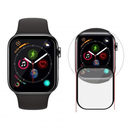 Folie de sticla Next One Mata pentru Apple Watch, 38 mm, Aplicator inclus [5]