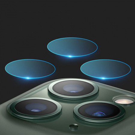 Folie de sticla Next One pentru Geam Camera Apple iPhone 11 Pro/11 Pro Max, Aplicator inclus [2]