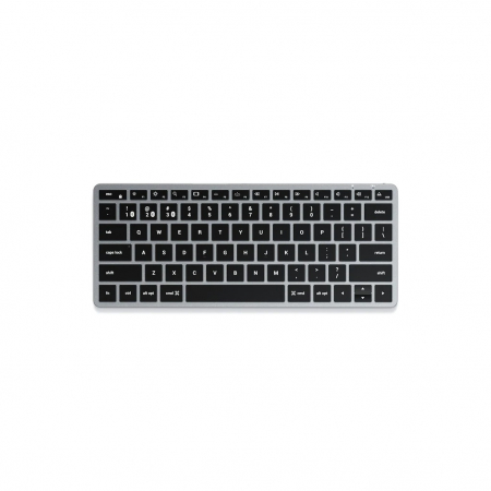 Tastatura Wireless Satechi Slim X1, Bluetooth, Space Grey [0]