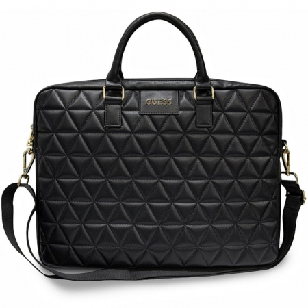 Husa Laptop Quilted, Guess, 15 Inch, Neagra, GUCB15QLBK [1]