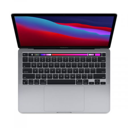 MacBook Pro 13.3", procesor Apple M1, 8 nuclee CPU si 8 nuclee GPU, 8GB, 256GB SSD, Space Grey, INT KB [2]