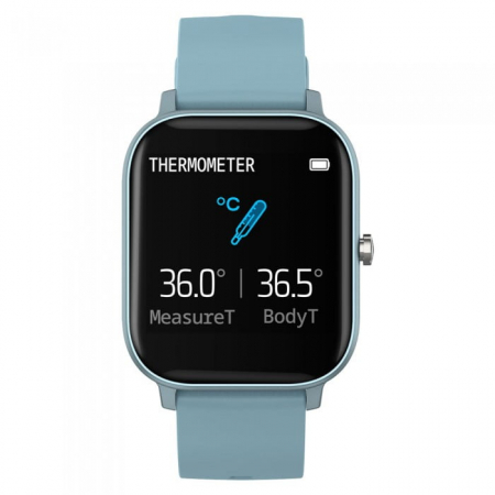 Smartwatch iHunt Watch ME Temp Pro 2021, Albastru [2]