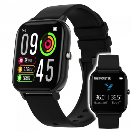 Smartwatch iHunt Watch ME Temp Pro 2021, Albastru [0]