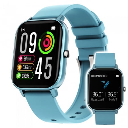 Smartwatch iHunt Watch ME Temp Pro 2021, Negru [0]