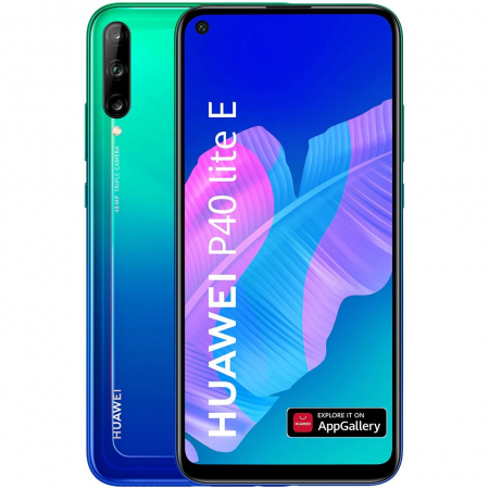 Telefon Huawei P40 Lite E, Dual SIM, 64GB, 4G, Aurora Blue [0]