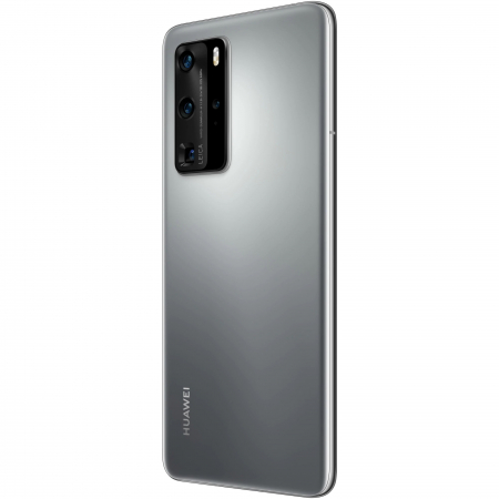 Telefon Huawei P40 Pro, Dual SIM, 256GB, 8GB RAM, 5G, Silver Frost [1]