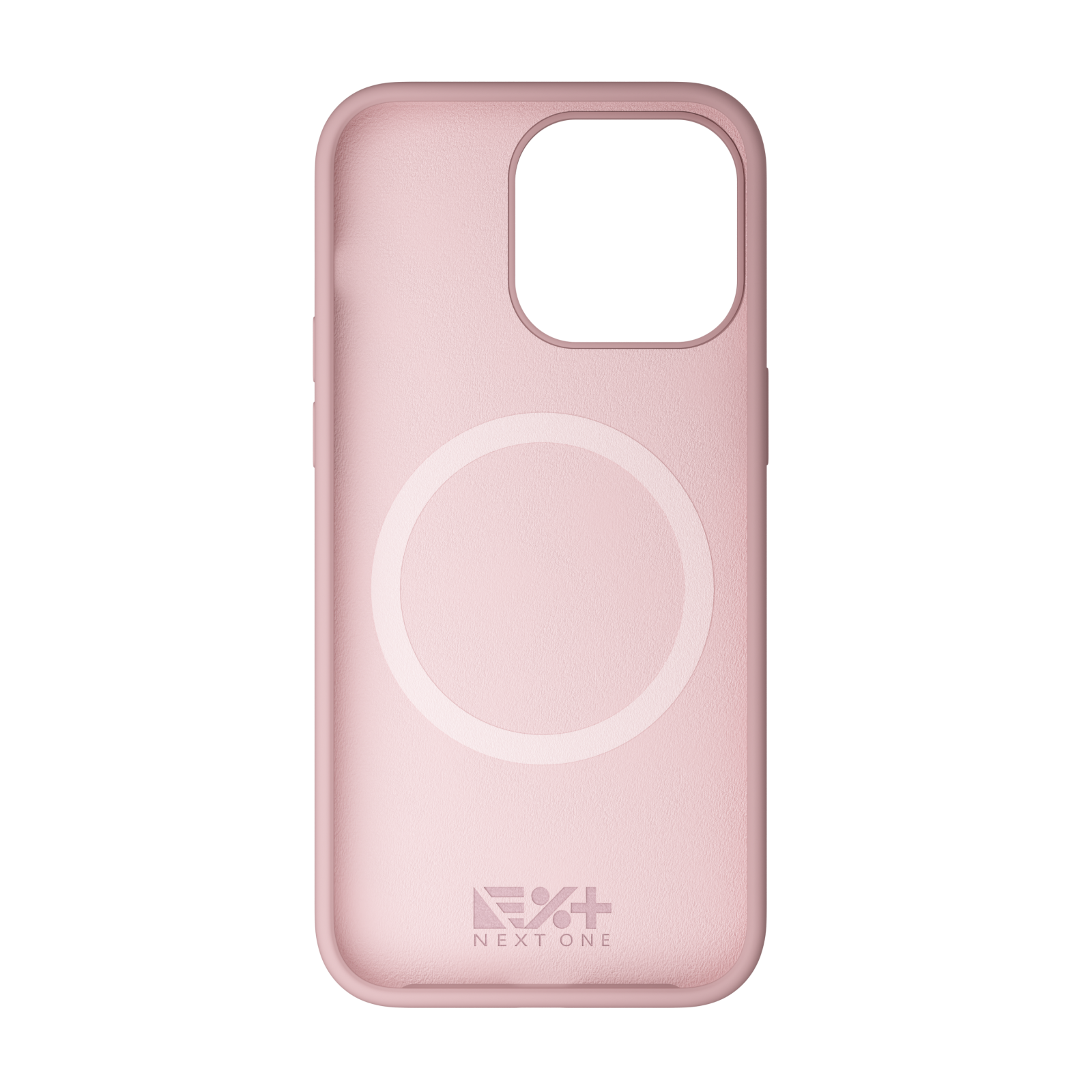 Husa de protectie Next One cu MagSafe pentru iPhone 14 Pro, Silicon, Roz