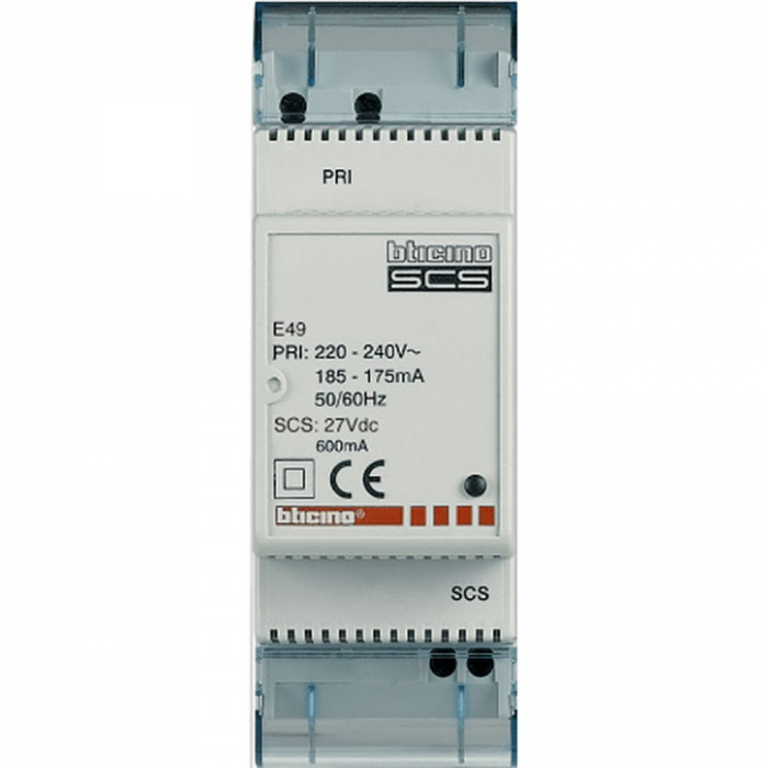 Alimentator compact maxim 600mA Bticino E49 [1]