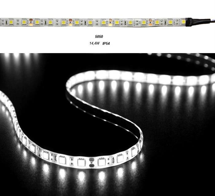 Banda LED 14.4W/m 12V IP54 lumina rece Lumen Adeleq 05-0811/rece [1]
