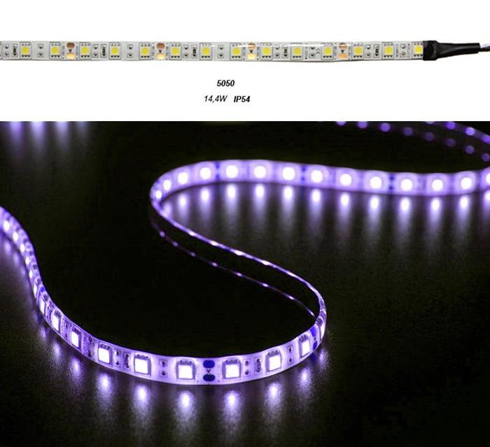 Banda LED 14.4W/m 12V IP54 RGB Lumen Adeleq 05-0811/RGB [1]