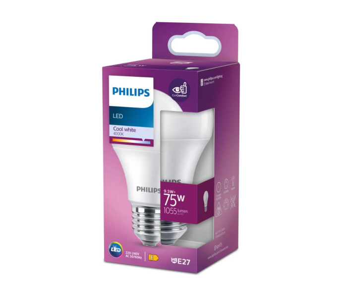 Bec LED A60 9.5W 1055lm 4000K E27 Philips 8720169324213 [2]