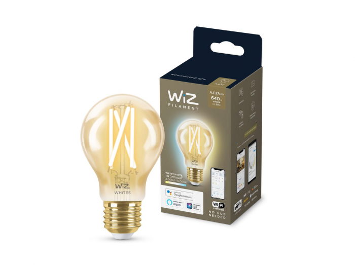 Bec led WiZ Wi-Fi Bluetooth 6.7W E27 2000-5000K 640lm Philips 8718699787219 [2]