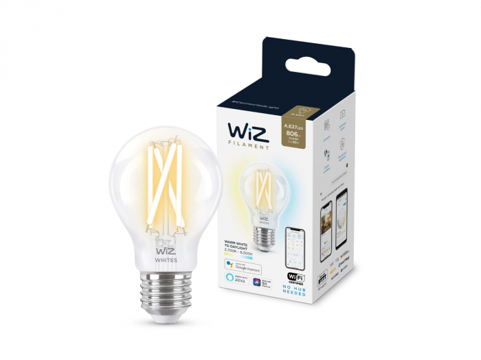 Bec led WiZ Wi-Fi Bluetooth 6.7W E27 2700-6500K 806lm Philips 8718699787158 [2]