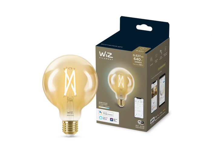 Bec led WiZ Wi-Fi Bluetooth 6.7W E27 920-50 2000-5000K 640lm Philips 8718699786793 [2]