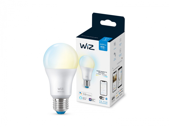 Bec led WiZ Wi-Fi Bluetooth 8W E27 2700-6500K 806lm Philips 8718699787035 [2]