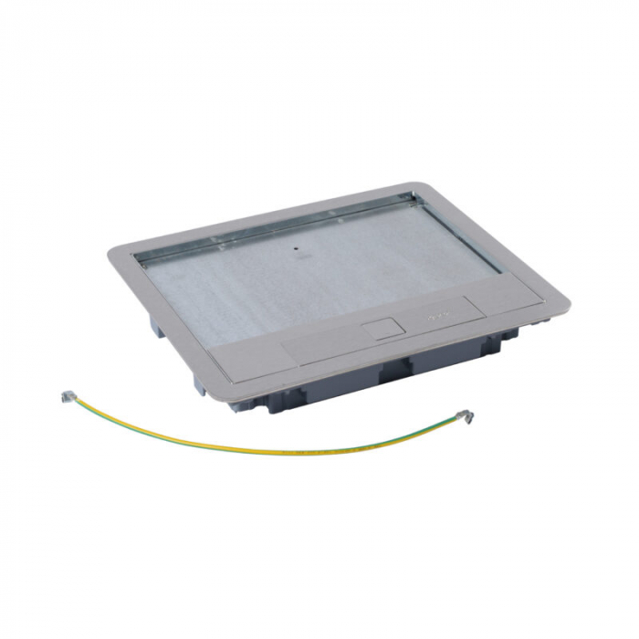 Capac si rama inox pentru doza pardoseala standard 12/18M Legrand 088004 [1]