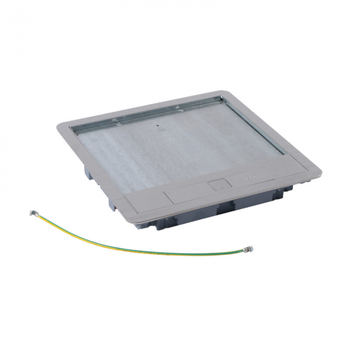 Capac si rama inox pentru doza pardoseala standard 16/24M Legrand 088005 [1]