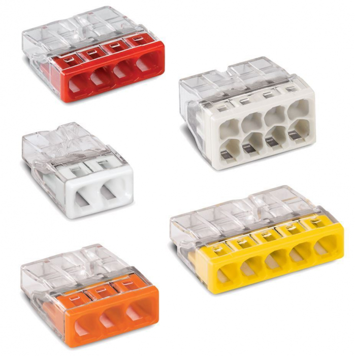 Clema conector conductori unifilari 8x max 2.5mm Wago 2273-208 [3]