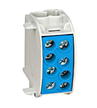 Clema de derivatie CU 35mmp 1P albastru Schrack IK026220 [1]