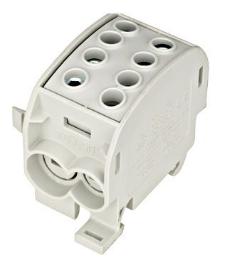 Clema de derivatie CU 70mmp 1P gri Schrack IK026310 [2]