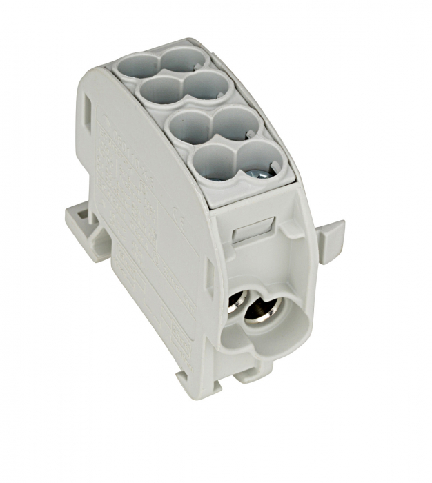 Clema de derivatie Cu-Al 25mmp 1P gri Schrack IKA26110 [2]
