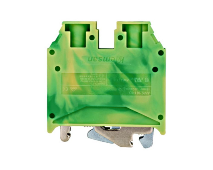 Clema sir conex. cu surub tip AVK 10-16mmp galben/verde IK622016-A [1]