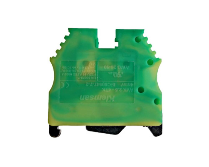 Clema sir conex. cu surub tip AVK 2.5-4mmp galben/verde IK622002 [1]