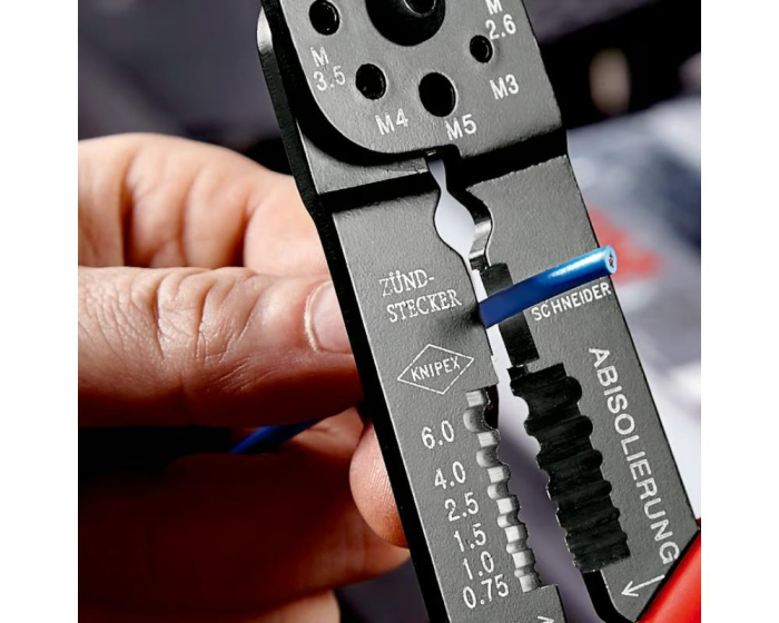 Cleste de sertizat si dezizolat 230mm Knipex 97 21 215 [4]