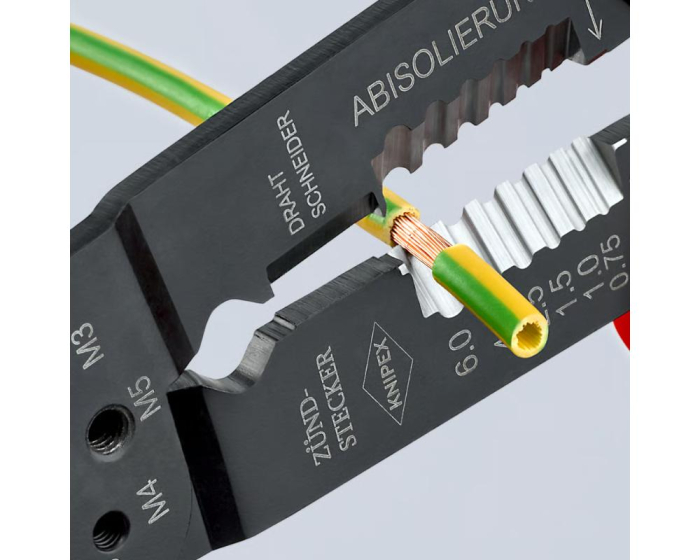 Cleste de sertizat si dezizolat 230mm Knipex 97 21 215 [3]