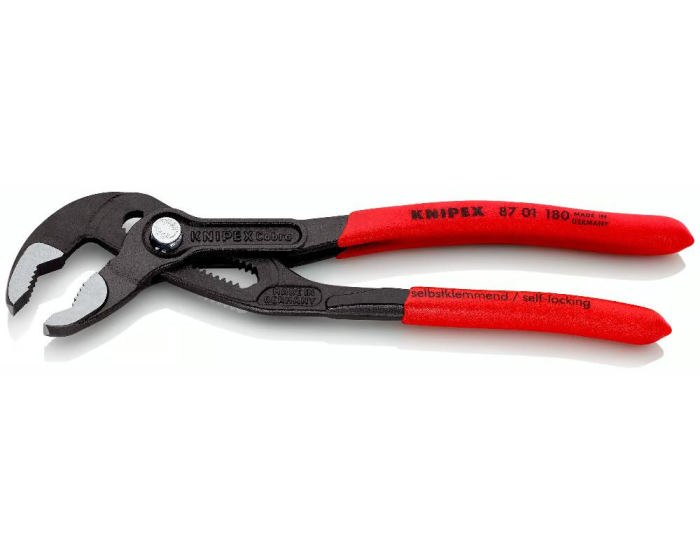 Cleste instalator Cobra maner plastic 180mm Knipex 87 01 180 [2]