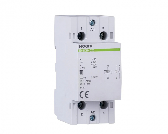 Contactor modular 40A 2ND Ex9CH40 230V Noark 102416 [1]