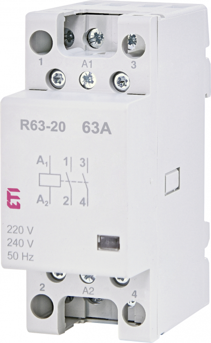 Contactor modular 63A 2ND R63-20 230V Eti 002463482 [1]