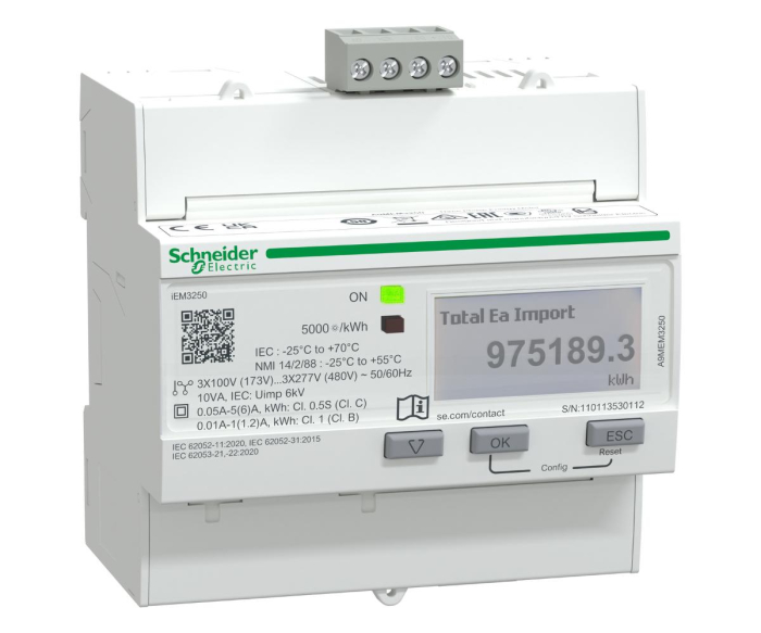 Contor trifazic digital indirect 5A MODBUS Schneider A9MEM3250 [2]