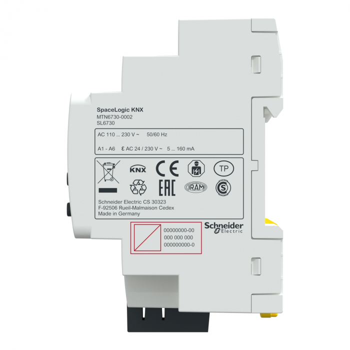 Controler actionare actuatoare termice 6 canale SpaceLogic KNX Schneider MTN6730-0002 [2]