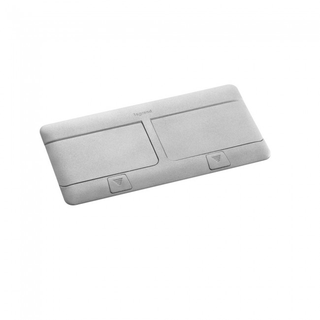 Cutie Pop-Up neechipata 8M (2x4) Legrand finisaj aluminiu mat 054013 [1]