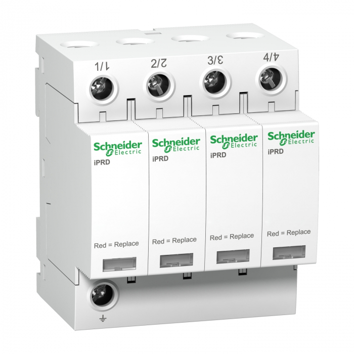 Descarcator cu transfer la distanta 4P 350V 40kA Schneider A9L40401 [1]