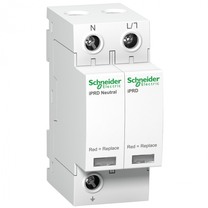 Descarcator supratensiune 1P+N 350V 20kA Schneider A9L20500 [1]