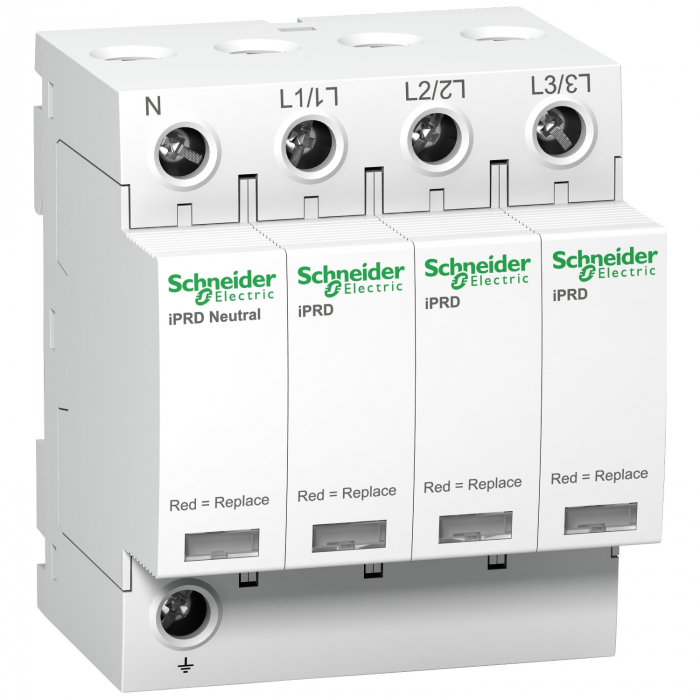Descarcator supratensiune 3P+N 350V 8kA Schneider A9L08600 [1]